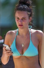 EMILY BLACKWELL in Bikini at a Beach in Barbados 12/12/2018