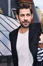 EMILY BLUNT and John Krasinski in The Hollywood Reporter, December 2018