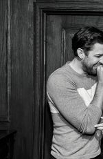 EMILY BLUNT and John Krasinski in The Hollywood Reporter, December 2018