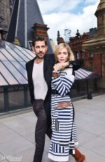 EMILY BLUNT and John Krasinski in The Hollywood Reporter, December 2018