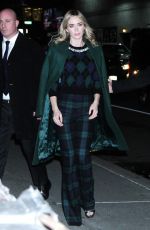 EMILY BLUNT Arrives at Late Show with Stephen Colbert in New York 12/17/2018