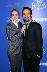 EMILY BLUNT at Mary Poppins Return Screening in New York 12/17/2018