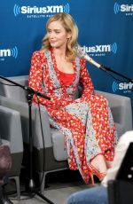 EMILY BLUNT at SiriusXM Studio in New York 12/03/2018