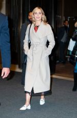 EMILY BLUNT Leaves Her Hotel in New York 12/01/2018