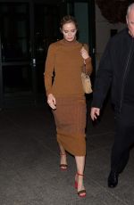 EMILY BLUNT Leaves Mary Poppins Returns Screening in New York 12/03/2018