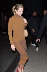 EMILY BLUNT Leaves Mary Poppins Returns Screening in New York 12/03/2018