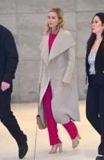 EMILY BLUNT Leaves SiriusXM Studios in New York 12/03/2018