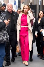 EMILY BLUNT Leaves SiriusXM Studios in New York 12/03/2018