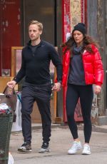 EMILY DIDONATO and Kyle Peterson Out Shopping in New York 12/22/2018