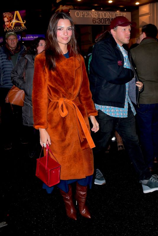 EMILY RATAJKOWSKI Night Out in New York 12/13/2018