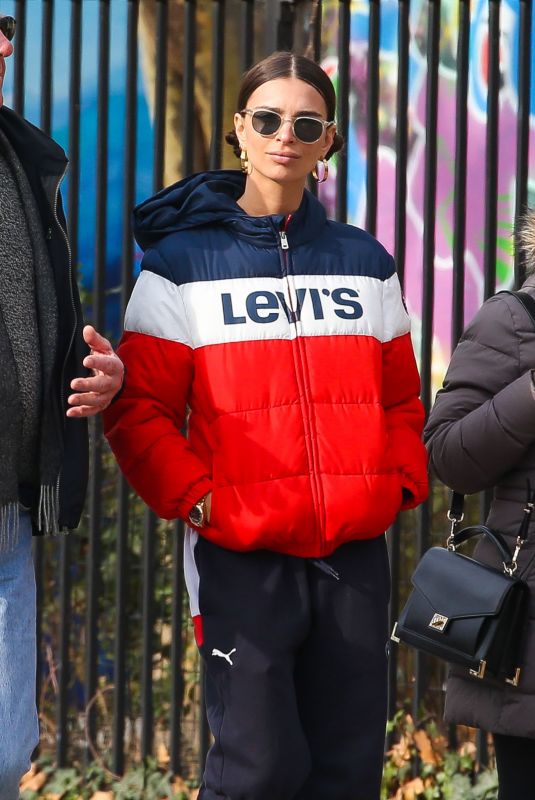 EMILY RATAJKOWSKI Out and About in New York 12/01/2018