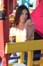 EMILY RATAJKOWSKI Out in Xochimilco in Mexico City 12/29/2018