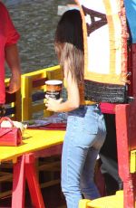 EMILY RATAJKOWSKI Out in Xochimilco in Mexico City 12/29/2018