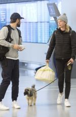 EMILY VANCAMP at Airport in Toronto 12/27/2018