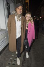 EMMA BUNTON Leaves Soho House in London 12/15/2018
