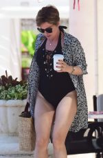 EMMA FORBES in Swimsuit on Holiday in Barbados 12/24/2018