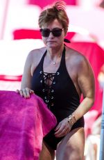 EMMA FORBES in Swimsuit on Holiday in Barbados 12/24/2018