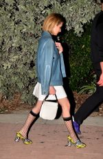 EMMA ROBERTS Aarrives at Faena Hotel at Art Basel in Miami 12/07/2018
