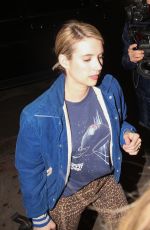 EMMA ROBERTS at Dave Chappelle and John Mayer
