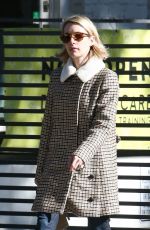 EMMA ROBERTS Heading to a Spa in Los Angeles 12/29/2018