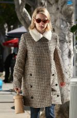 EMMA ROBERTS Heading to a Spa in Los Angeles 12/29/2018