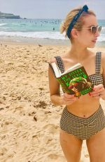 EMMA ROBERTS in Bikini at a Beach, 12/15/2018 Instagram Pictures