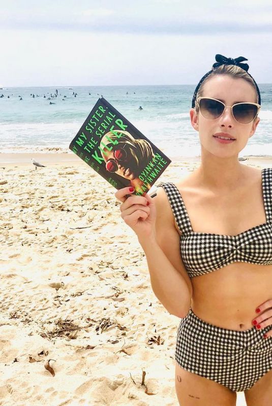 EMMA ROBERTS in Bikini at a Beach, 12/15/2018 Instagram Pictures