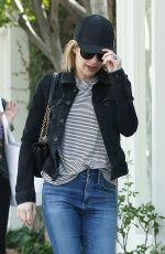 EMMA ROBERTS in Denim Out Shopping in Los Angeles 12/24/2018