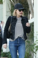 EMMA ROBERTS in Denim Out Shopping in Los Angeles 12/24/2018