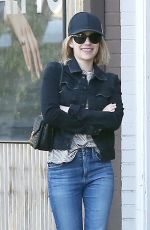 EMMA ROBERTS in Denim Out Shopping in Los Angeles 12/24/2018