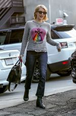 EMMA ROBERTS Leaves Nine Zero One in West Hollywood 11/30/2018