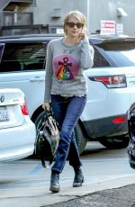 EMMA ROBERTS Leaves Nine Zero One in West Hollywood 11/30/2018