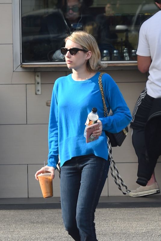 EMMA ROBERTS Out and About in Los Angeles 12/23/2018