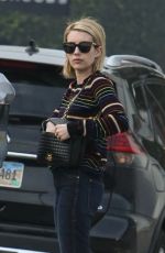 EMMA ROBERTS Out for Breakfast in Los Angeles 12/23/2018