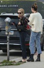 EMMA ROBERTS Out for Breakfast in Los Angeles 12/23/2018