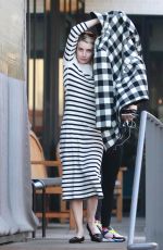 EMMA ROBERTS Out for Dinner in Los Angeles 12/30/2018