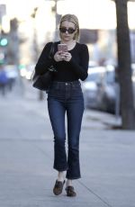 EMMA ROBERTS Out in West Hollywood 12/05/2018