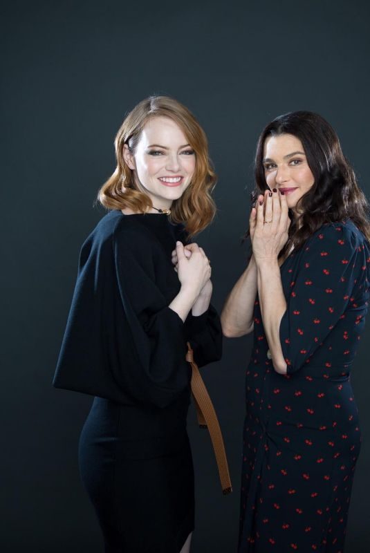 EMMA STONE and RACHEL WEISZ for Los Angeles Times, December 2018