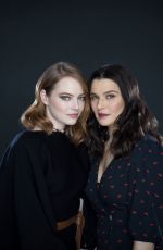 EMMA STONE and RACHEL WEISZ in LA Times, December 2018