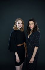 EMMA STONE and RACHEL WEISZ in LA Times, December 2018