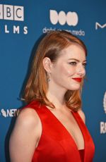 EMMA STONE at British Independent Film Awards 2018 in London 12/02/2018