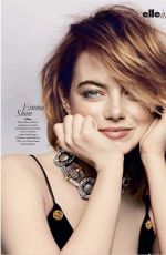 EMMA STONE in Elle Magazine, Italy January 2019
