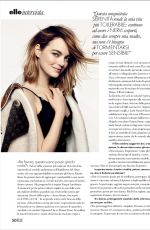 EMMA STONE in Elle Magazine, Italy January 2019