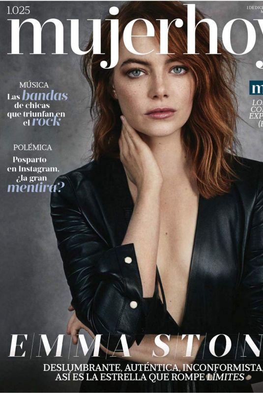 EMMA STONE in Mujer Hoy Magazine, December 2018