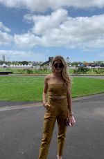 EUGENIE BOUCHARD at Bboxing Day Races in Auckland 12/26/2018