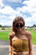EUGENIE BOUCHARD at Bboxing Day Races in Auckland 12/26/2018