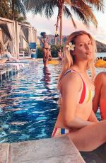EUGENIE BOUCHARD in Bikini on Vacation in Hawaii, December 2018