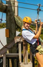 EUGENIE BOUCHARD out at Waiheke Island in New Zeland 12/18/2018