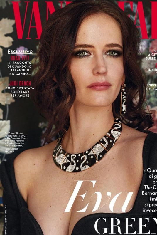 EVA GREEN in Vanity Fair Magazine, Italy December 2018