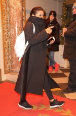 EVA LONGORIA Leaves Pierre Hotel in New York 12/05/2018